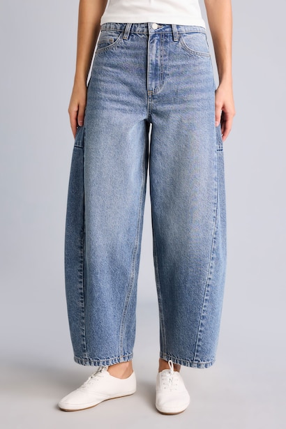 Джинсы Barrel Fit