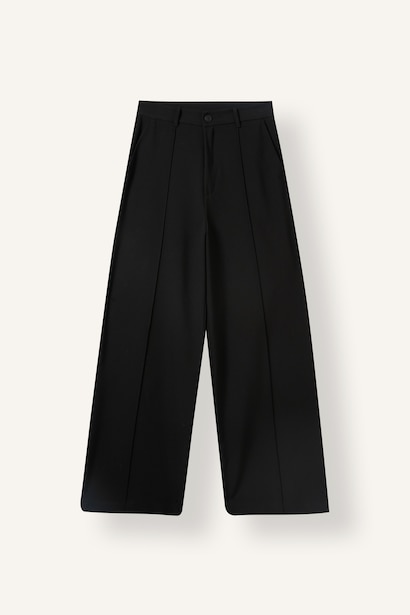 Ön Dikiş Detaylı Straight Fit Pantolon