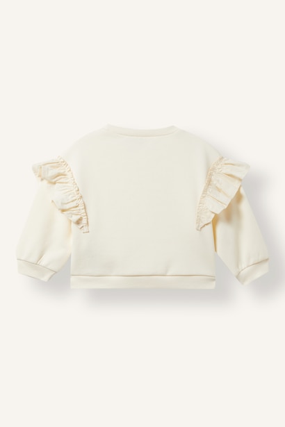 Woman Regular Fit Crew Neck Sweatshirt