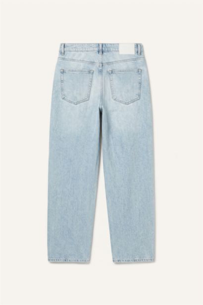 %100 Pamuk Baggy Fıt Uzun Paça Pantolon