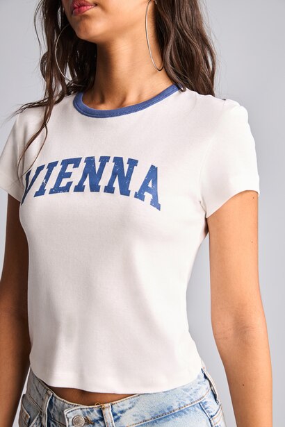 Slim Fit Ribana Short Sleeve T-Shirt