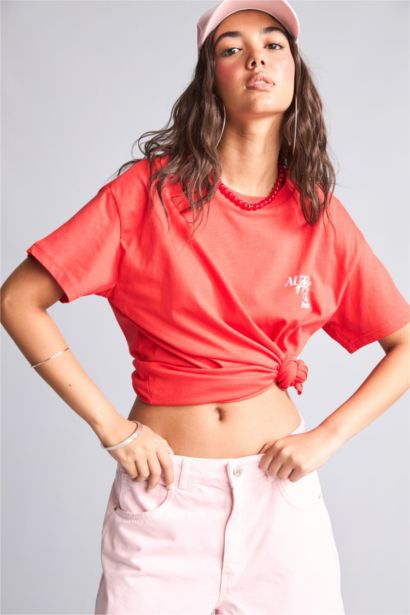 Oversize Fit Ribana Short Sleeve T-Shirt