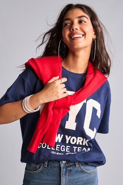 Oversize Fit Short Sleeve T-Shirt