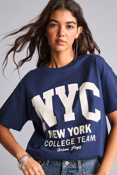 Oversize Fit Short Sleeve T-Shirt