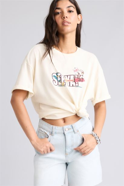 Looney Tunes Oversize Kısa Kollu Tişört