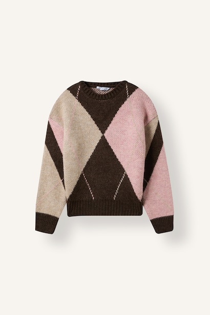 Girl Regular Fit Crew Neck Pullover
