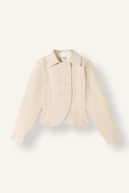 Fıtted Gabardin Ceket