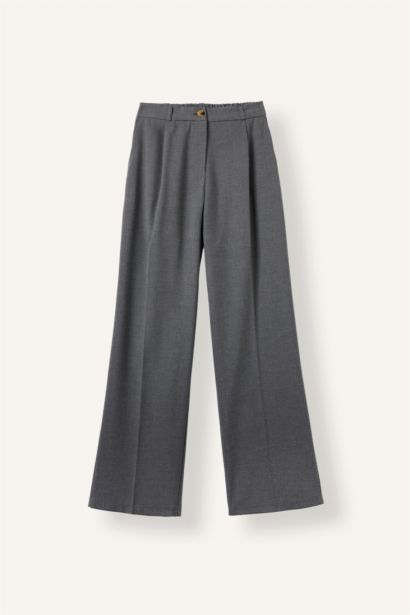 Straight Fit Trousers