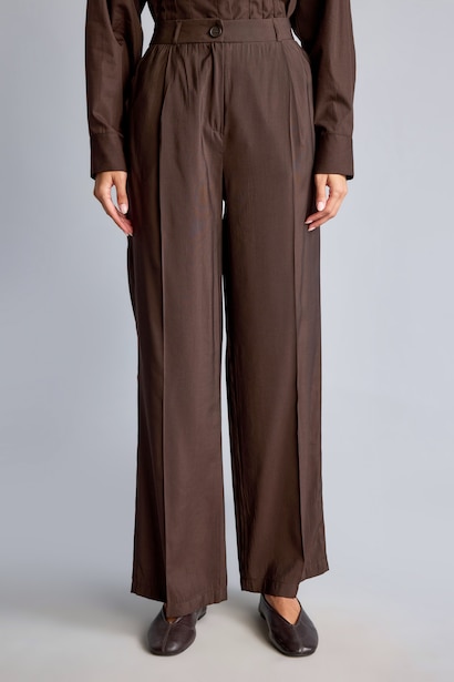 Wide Leg Yüksek Bel Pantolon