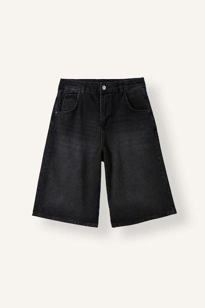 100% Cotton Super Baggy Fit Jorts