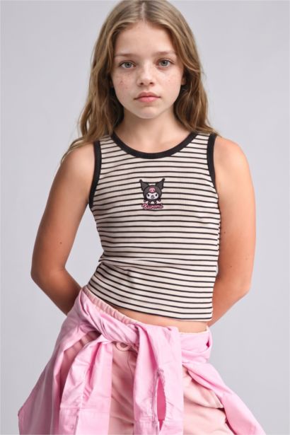 Girl Slim Fit Ribana Tank Top