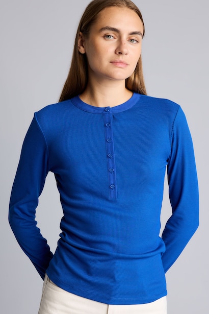 Slim Fit Camisole Long Sleeve T-Shirt