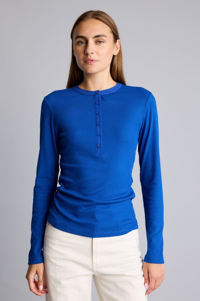 Slim Fit Camisole Long Sleeve T-Shirt