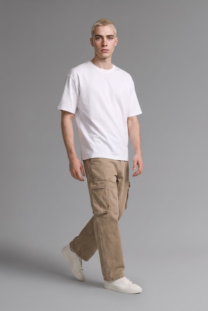 Super Baggy Fit Cargo Pocket Jeans