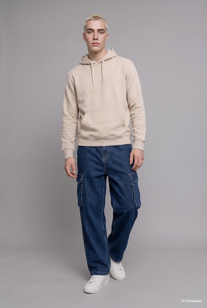 Super Baggy Fıt Jean