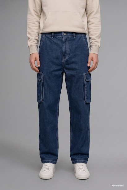 Super Baggy Fıt Jean