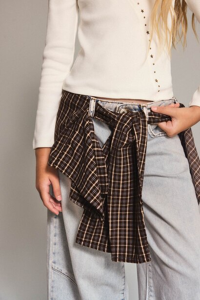 Girl Wide Straight Leg Jeans