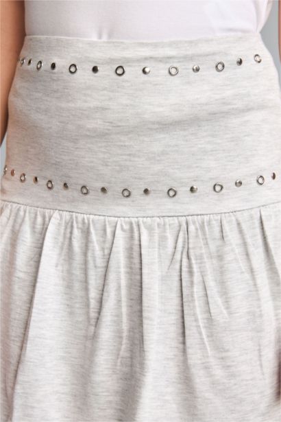 Girl Regular Fit Knitted Skirt