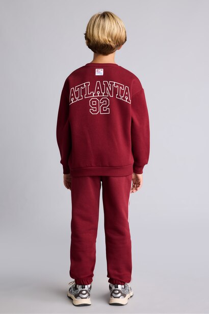 Numara Baskılı Sweatshirt Erkek Çocuk