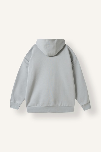 Overshirt Fit Baskılı Sweatshirt Erkek Çocuk