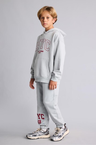 Printed Hooded Sweatshirt
