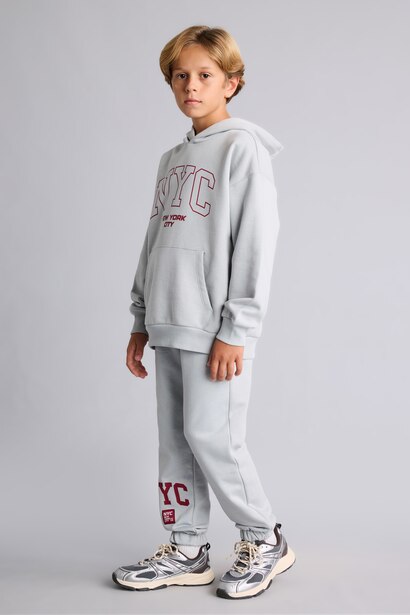Regular Fit Printed Trousers