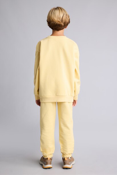 Printed Crew Neck Sweatshirt