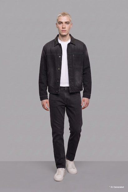 Straight Fit Trousers