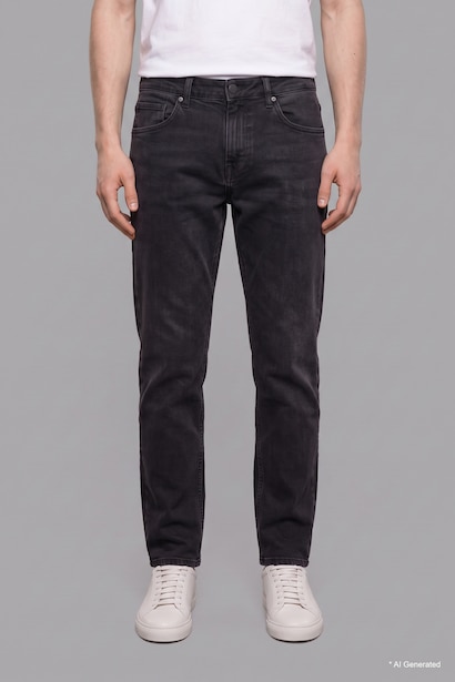 Straight Fit Trousers