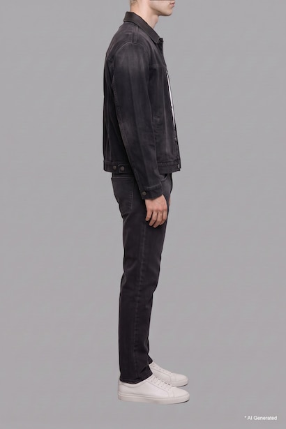 Straight Fit Trousers