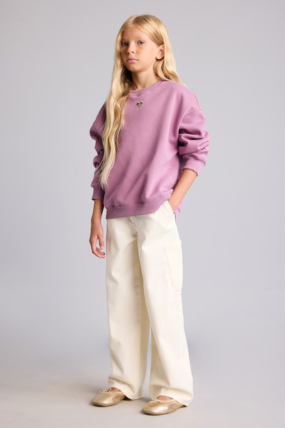 Relax Fit Crew Neck Sweatshirt