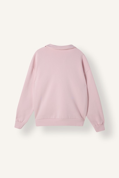 Regular Fit Thick Sweatshirt Fabric Sweatshirt