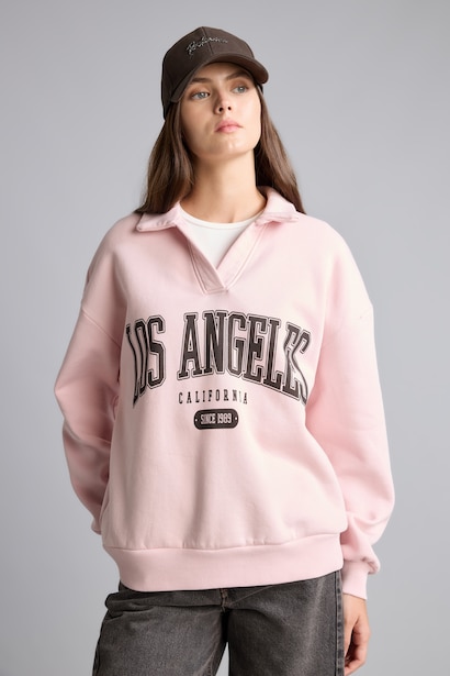 Regular Fıt Kalın Sweatshirt Kumaşı Sweatshirt