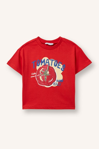 Regular Fit Slogan Short Sleeve T-Shirt