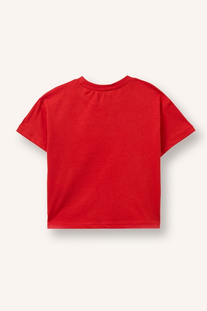 Regular Fit Slogan Short Sleeve T-Shirt