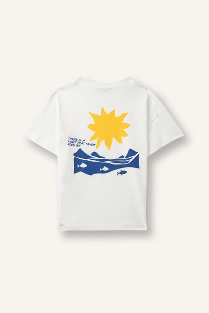 Regular Fit Slogan Short Sleeve T-Shirt