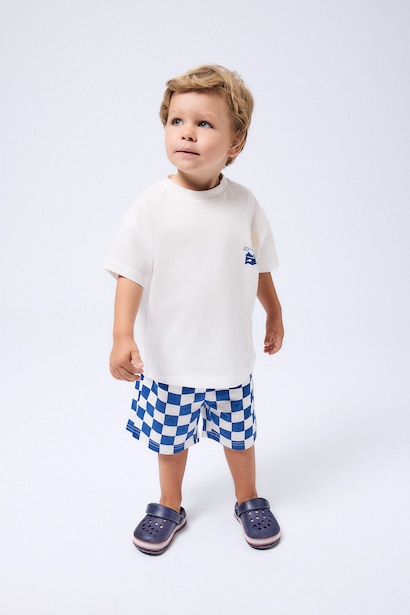 Regular Fit Slogan Short Sleeve T-Shirt
