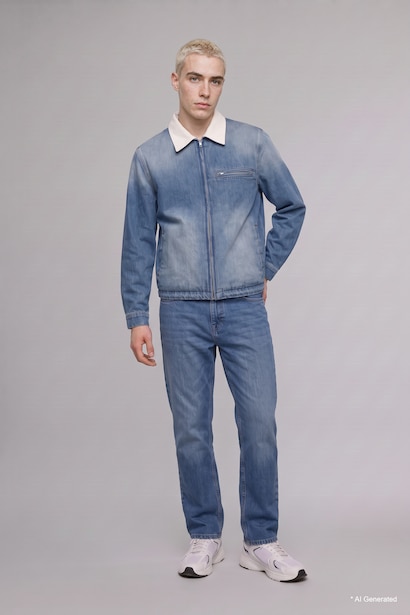Straight Fit Trousers