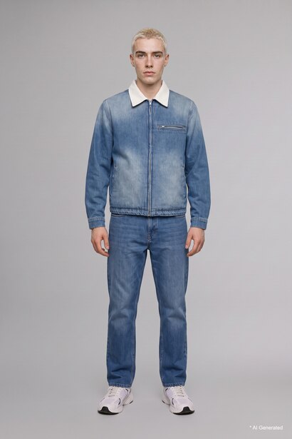 Straight Fit Trousers