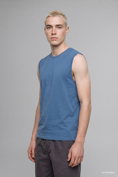 Boxy Fit Bisiklet Yaka Basic Atlet