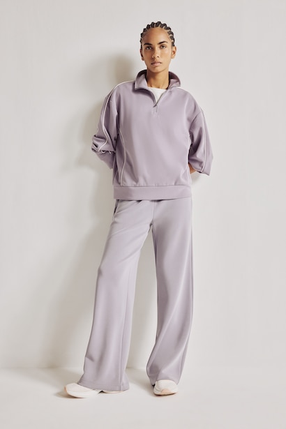 Geniş Paça Relaxed Fit Modal Eşofman Altı