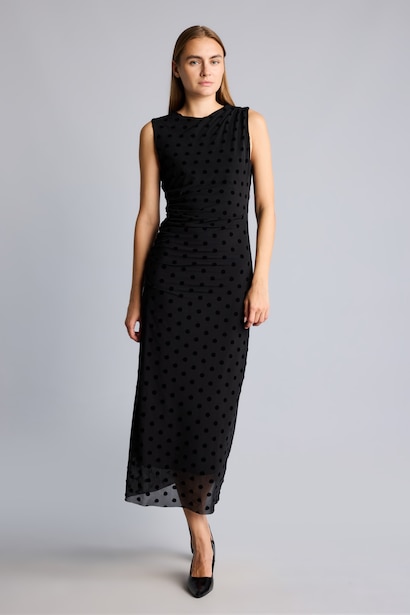 Tulle Midi Dress