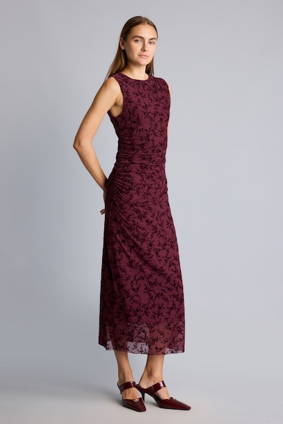 Tulle Midi Dress