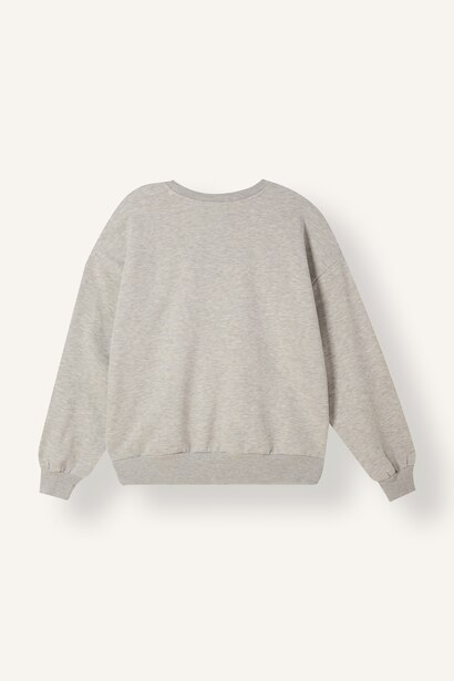 Oversıze Kalın Sweatshirt Kumaşı Sweatshirt