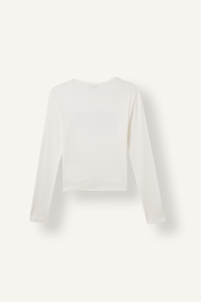 Slim Fit Ribana Long Sleeve T-Shirt