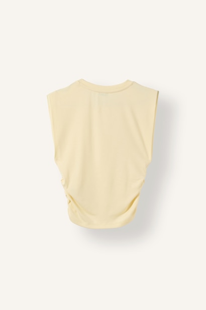 Slim Fit Ribana Crew Neck Tank Top
