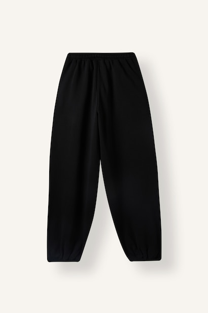 Loose Fit Beli Bağcıklı Eşofman Altı