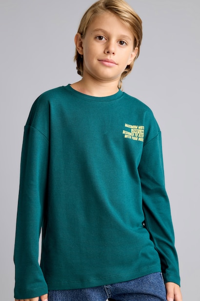 Oversize Fit Long Sleeve T-Shirt