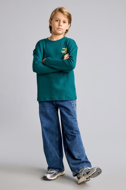 Oversize Fit Long Sleeve T-Shirt