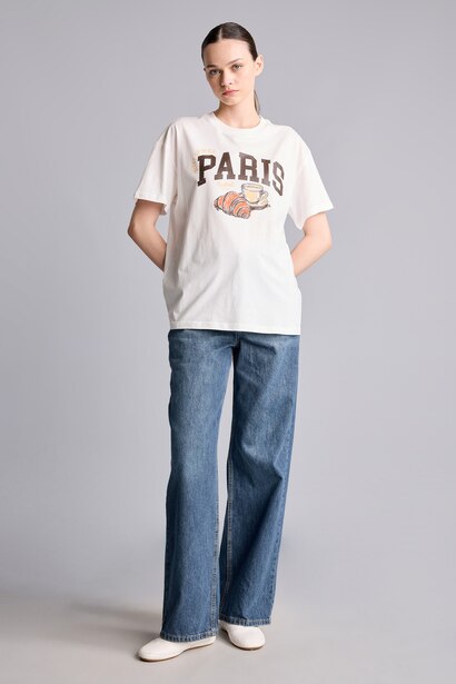 Oversize Fit Short Sleeve T-Shirt